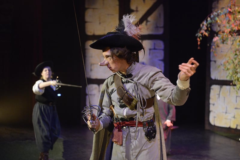 Cyrano de Bergerac performed by Duchess's Community High School students. In the lead role was Tyler Angus.