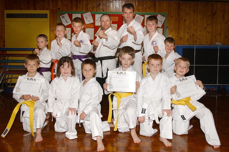 Amble Seishin Kai Karate Club in October 2004.