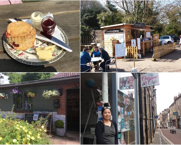 Some of the best cafes in Northumberland with outdoor seating.