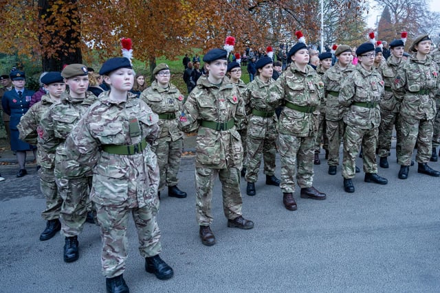 The Alnwick Detachment, Northumbria Army Cadet Force.