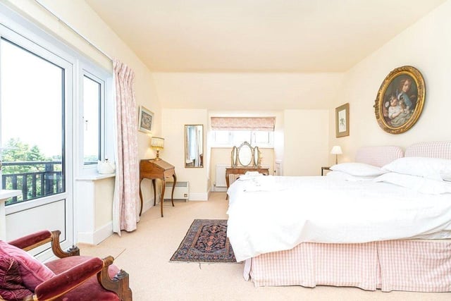 There are four bedrooms, two of which enjoy an outdoor terrace with wonderful views and en-suite facilities.