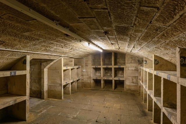 A cellar to store a wine collection.