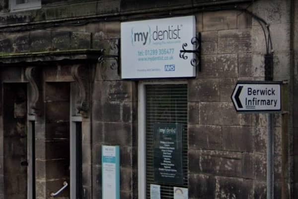 The {my}dentist practice in Castlegate, Berwick. Picture from Google.