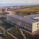 A CGI of how the new Berwick Academy could look.