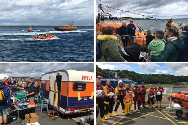 The fun included a display of boats, stalls, children’s activities, meet the crew, a raffle and a tombola. Pictures by Alan and Susan Hughes.