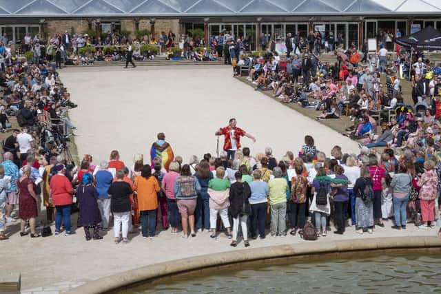 Gay Day at The Alnwick Garden in 2022. (Image: Jane Coltman)