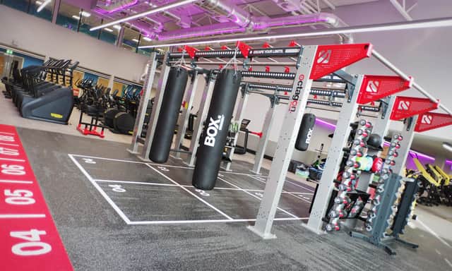 The new gym at Blyth Sports Centre.