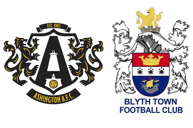 Ashington FC & Blyth Town.