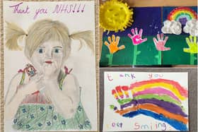 Artwork by Swansfield Park Primary School pupils.