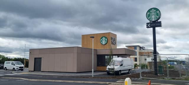 The new Starbucks at Ashwood Business Park.