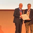 The Evelyn Baker Award was presented to Dr Bruce Gibson during the Winter Scientific Meeting.