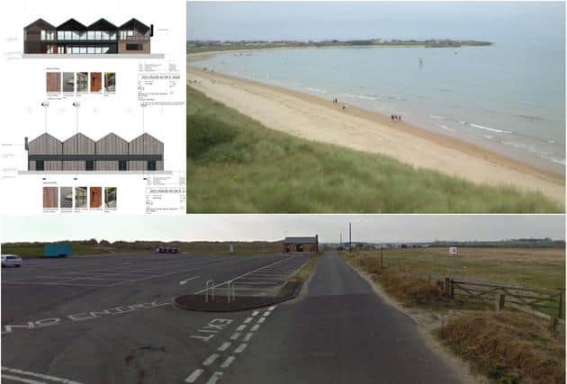 Plans for a café and restaurant at Beadnell have been approved.