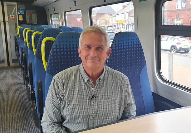 Northumberland County Council leader Coun Glen Sanderson again praised plans to reopen the Northumberland Line.