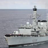 HMS Northumberland is visiting North Tyneside, where it was built. (Photo by Owen Coban/MOD)