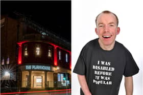 Lee Ridley (Lost Voice Guy) has been lined up for a show at Alnwick Playhouse.