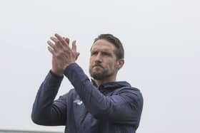New manager Jon Shaw got the perfect start to his reign when Blyth Spartans beat his former team South Shields at Croft Park. Picture: Blyth Spartans