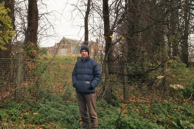 Cllr Martin Swinbank of Alnwick Town Council is supporting a bid for a tree preservation order at the former Duke's School site.