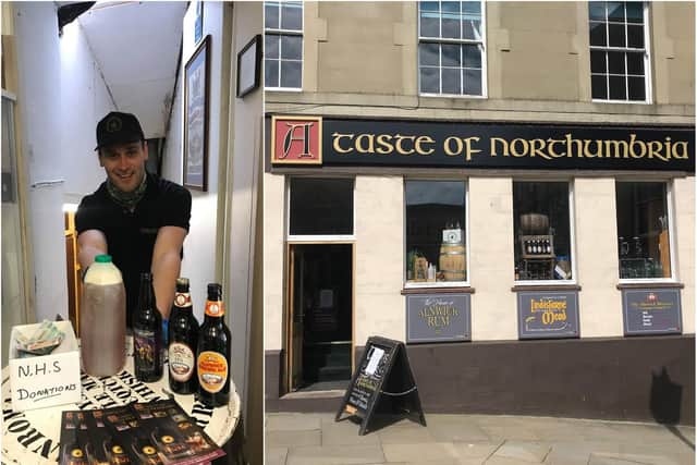 The Alnwick Brewery Company has been giving away free beer to local residents over the past few Fridays in exchange for donations to NHS Charities Together.