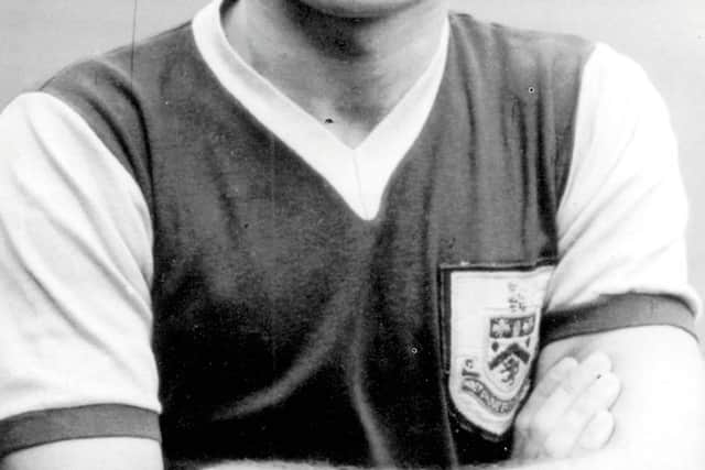 John Angus in his playing days. Picture: Burnley FC