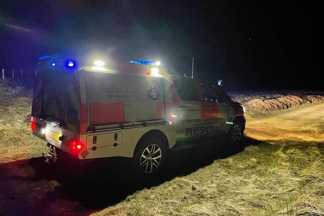 A photo shared by the Northumberland National Park Mountain Rescue Team following the call out to the Harthope Valley.