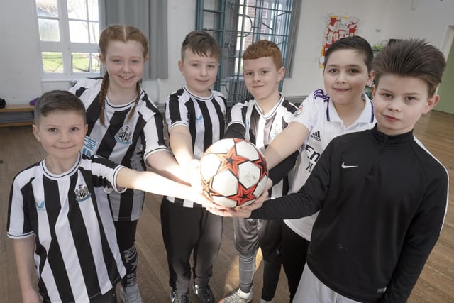 Could one of these students follow ex-pupil Dan Langley in signing for The Magpies?