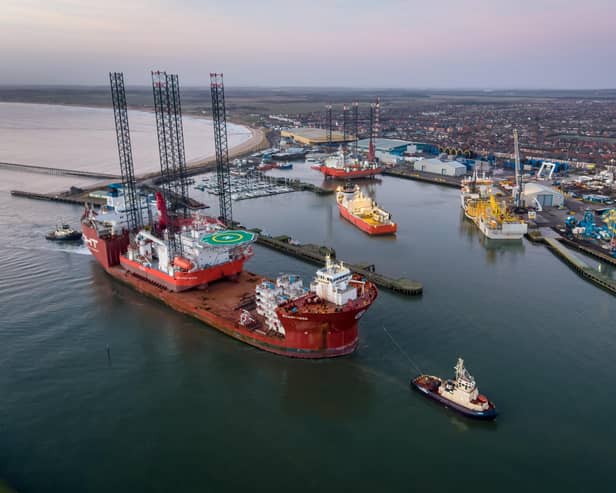 Areas in and around the Port of Blyth, known as Energy Central, will benefit from the investment. (Photo by Port of Blyth)