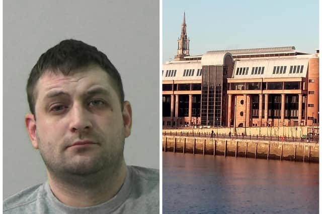 Richard Jagger was jailed at Newcastle Crown Court.