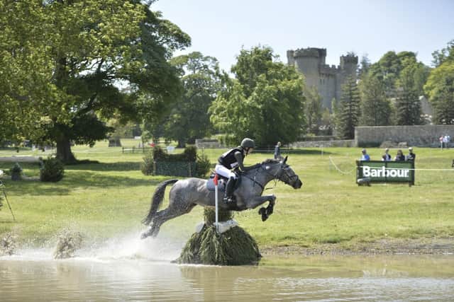 Baramona Lass, ridden by Jessica McCaldin, won the British Pony Championship at Belsay Horse Trials. Picture: Athalens