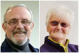 John Collins represented North ward, and Ann Mitcheson represented East ward. (Photo by Cramlington Town Council)