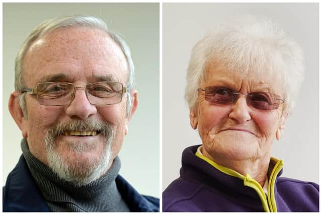 John Collins represented North ward, and Ann Mitcheson represented East ward. (Photo by Cramlington Town Council)