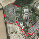The land for sale is split across two individual areas.