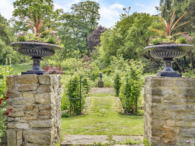 Extending beyond the main residence, the estate includes three additional dwellings: Loughbrow Lodge, Housekeeper’s Cottage and Stable Cottage.