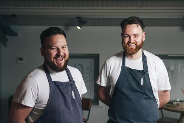 Pine chef patron Cal Byerley and head chef Ian Waller.