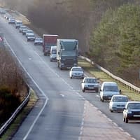 A1 in Northumberland closed in both directions after serious multi-vehicle collision