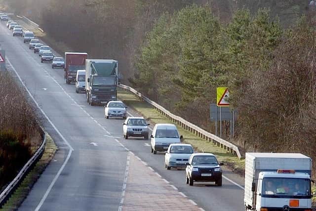 The A1 near Felton. File image