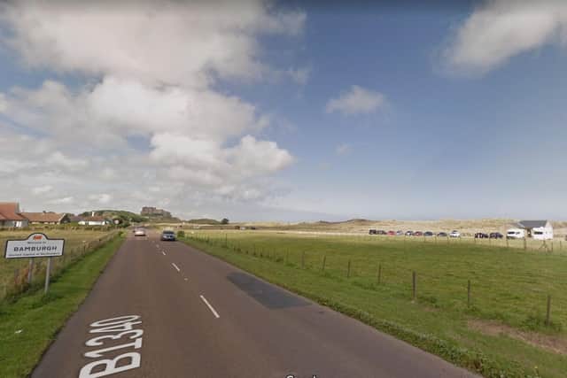 The links car park managed by Bamburgh Castle Estates has reopened. Picture: Google