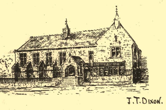 Rothbury Jubilee Hall in 1888.