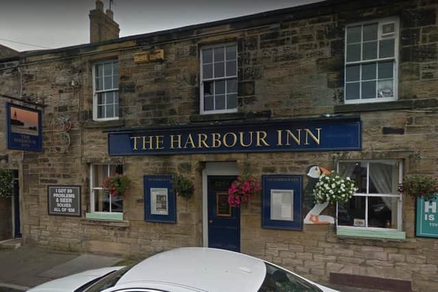 The Harbour Inn, Amble, where the holidaymaker was assaulted.