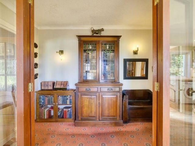 There are a range of eye-catching rooms and features inside the property.