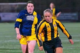 Orla Callaghan is on an impressive run of goalscoring form for Morpeth Town Ladies. Picture: George Davidson