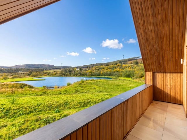 The home is located at The Kiln overlooking Long Crag.