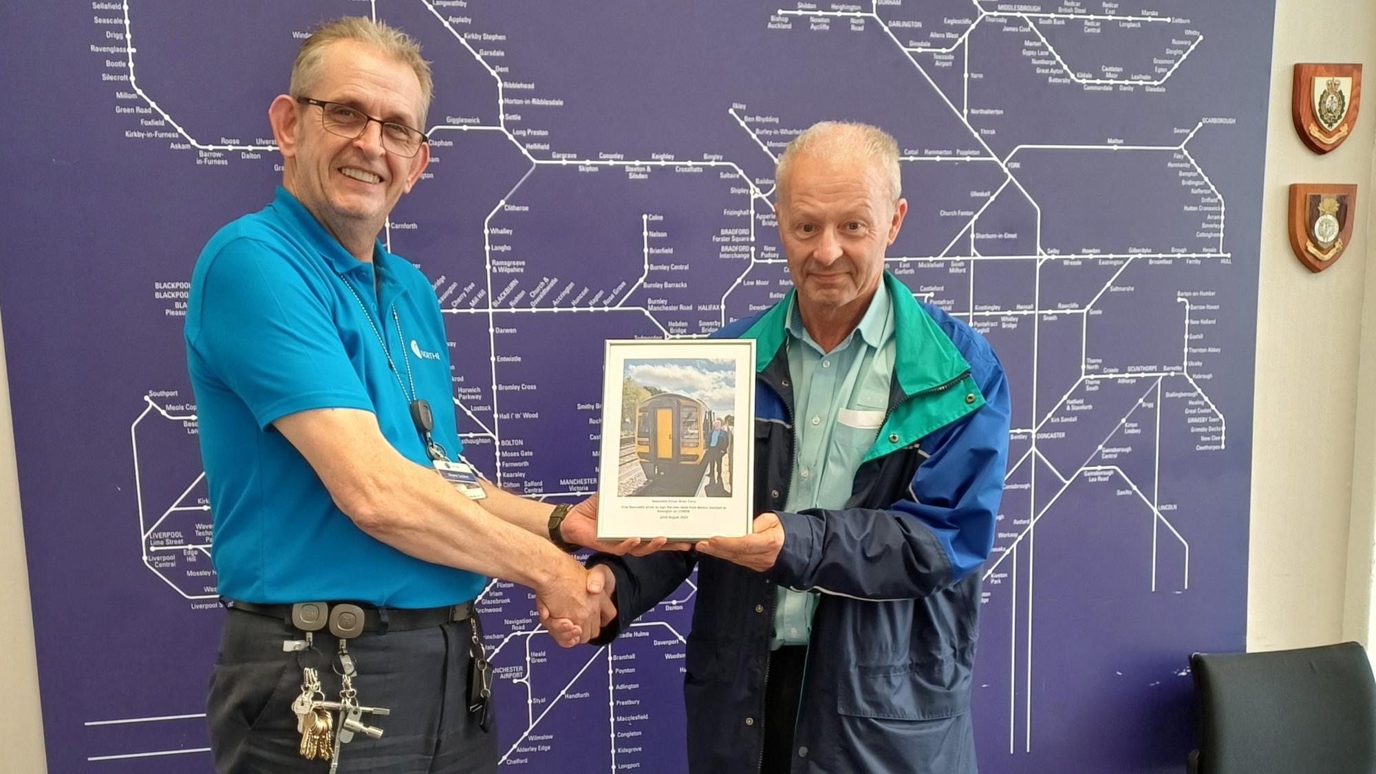 Northern train drivers prepare for passenger services on new ...