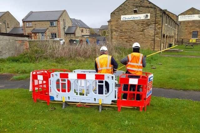 Work is underway to install full fibre broadband in Cambois.