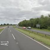 The southbound A1 near Clifton. Picture: Google