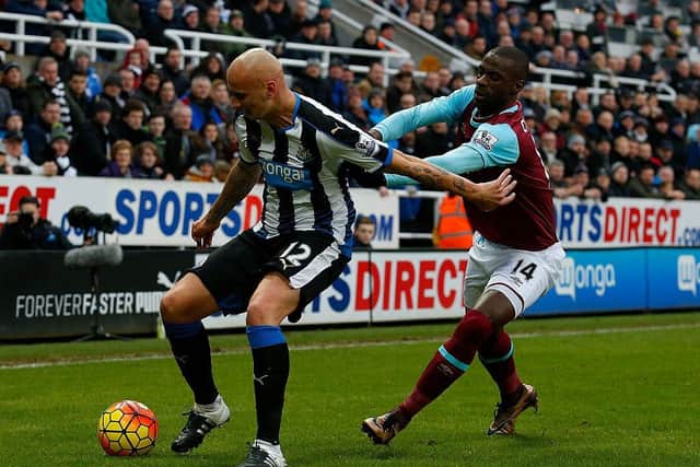 Shelvey's debut against Wesy Ham was a perfect display of all his talents (LINDSEY PARNABY/AFP via Getty Images)
