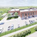 The proposed new facility for James Calvert Spence College will be decided by councillors on November 7. (Photo by Northumberland County Council)