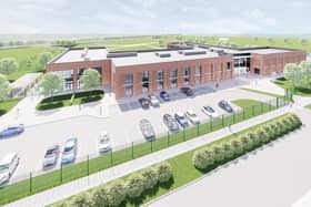 The proposed new facility for James Calvert Spence College will be decided by councillors on November 7. (Photo by Northumberland County Council)