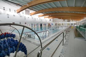 The swimming pool at Willowburn Sports and Leisure Centre in Alnwick.