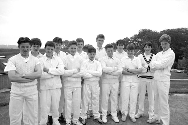 Duchess High School U14s cricket team, 1991.