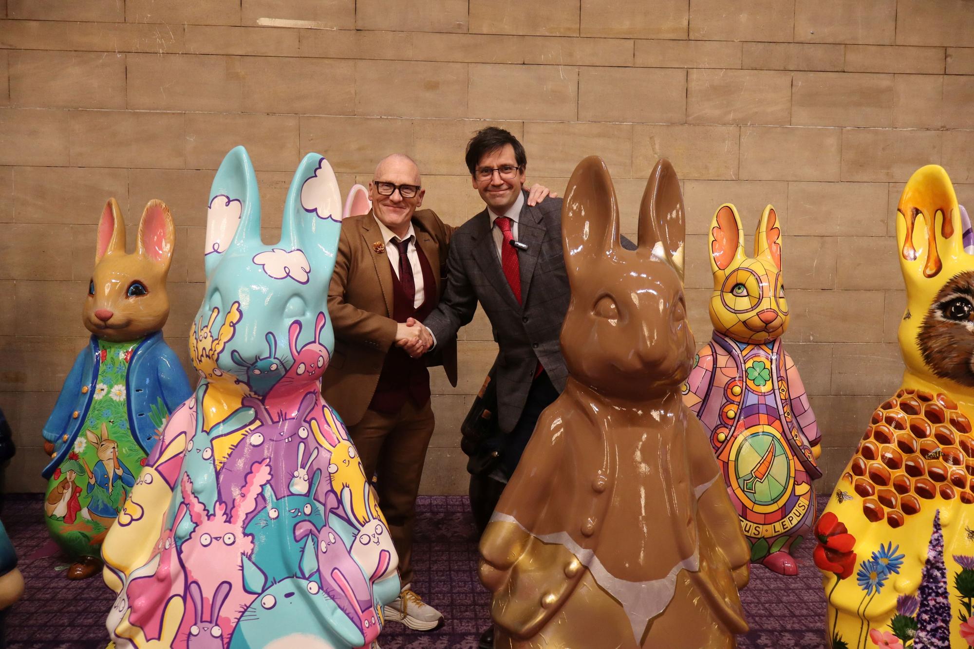 Der Peter-Rabbit-Kunstpfad im Nordosten Englands sammelte 300 ...